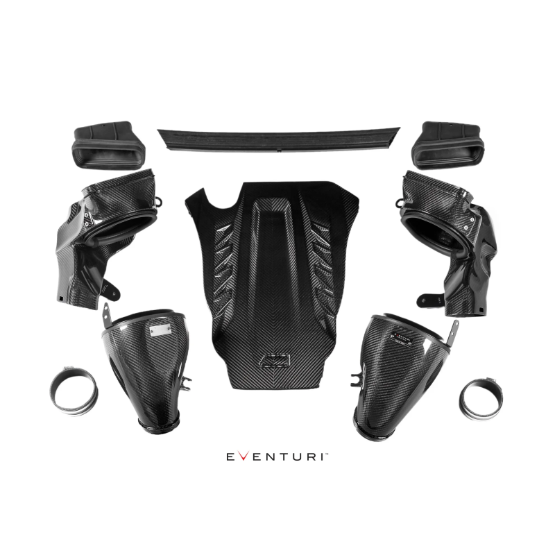 Admission en carbone Eventuri BMW F95 X5M, X6M, G09 XM - finition brillante 2020-2026 EVE-X56M-CF-INT