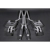 Sistema de escape completo de acero inoxidable con válvula Capristo Audi RS4 (B7) 2006-2008 02AU05103001