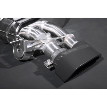 Sistema di scarico completo in acciaio inox con valvola Capristo Audi RS4 (B7) 2006-2008 02AU05103001
