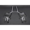 Sistema di scarico completo in acciaio inox con valvola Capristo Audi RS4 (B7) 2006-2008 02AU05103001