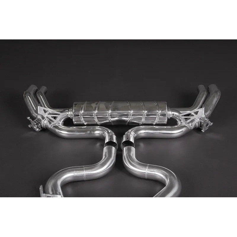 Sistema di scarico completo in acciaio inox con valvola Capristo Audi RS3 (8Y) 2020-2026 02AU10903015
