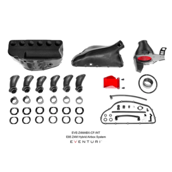 Airbox ibrido in carbonio Eventuri BMW Z4M Hybrid con aspirazione 2006-2008 EVE-Z4MABX-CF-INT