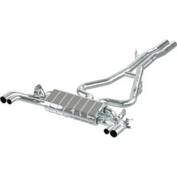 Sistema di scarico completo in acciaio inox con valvola Capristo Audi RS3 (8Y) 2020-2026 02AU10903015