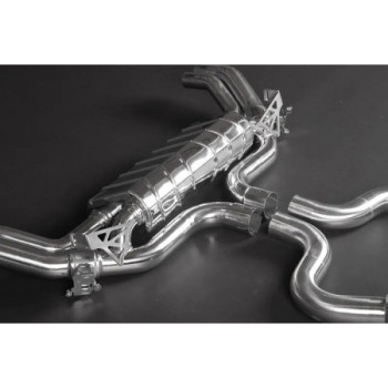 Sistema di scarico completo in acciaio inox con valvola Capristo Audi RS3 (8Y) 2020-2026 02AU10903013
