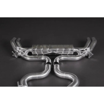 Stainless steel complete exhaust system with valve Capristo Audi RS3 (8Y) 2020-2026 02AU10903013
