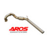 Downpipe en acier inoxydable sans catalyseur de suppression OPF Aros Seat Leon Mk4 1.5 TSI KL (150 Hp) 2020-2025 VWGLF8TSI-DP0K