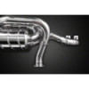 Sistema di scarico completo in acciaio inox con valvola e X-Pipe Capristo Audi R8 V8 (Gen1) 2007-2012 02AU00803008