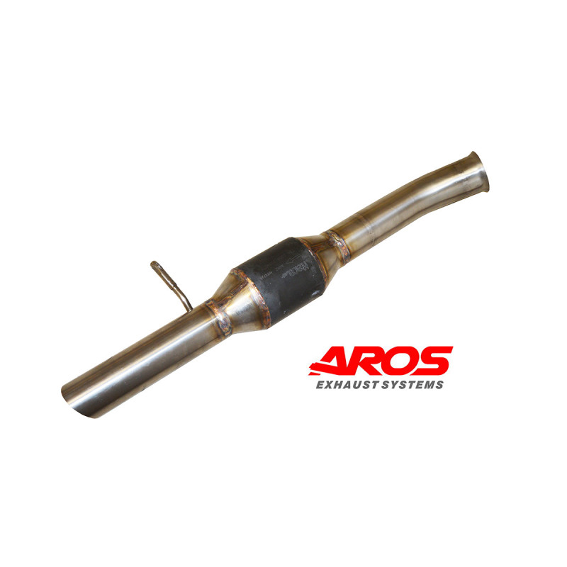 Tramo trasero de acero inoxidable con catalizador FIA Aros Renault Clio 5 Gruppo R5 (Rally) - RNCR5-FNS0K160