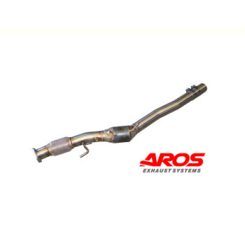 Sezione elimina OPF in acciaio inox con catalizzatore secondario Aros Mercedes-Benz Classe A 250 2.0 (224 Hp) 2018-2023