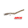 Stainless steel section OPF delete Aros Mercedes-Benz Classe A 250 2.0 (224 Hp) 2018-2023 MRCW177A220250-OPF0K