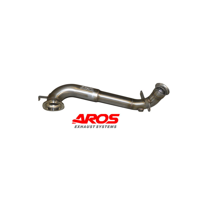 Downpipe en acier inoxydable sans catalyseur Aros Peugeot 308 1.2 CC MK2 (110/130 Hp) 2021 PEU208MK2-DP0K