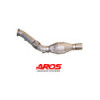 Downpipe mit Wärmedämmung aus Edelstahl mit Katalysator HJS Aros VW Polo R5 (rally) - VWPOLOR5-DP