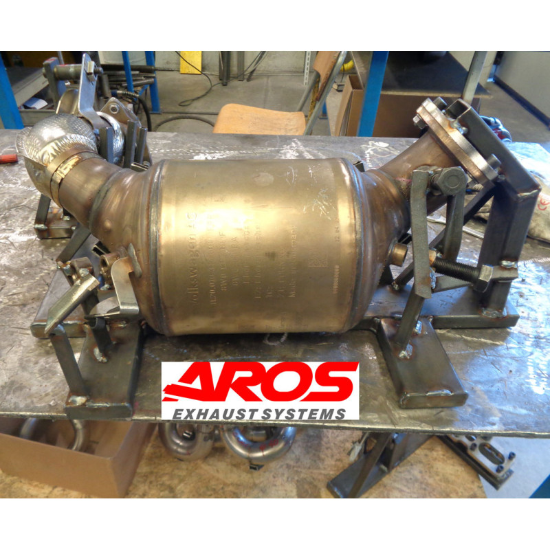 Section de suppression GPF en acier inoxydable Aros Porsche Macan 2.0 TFSI (245 Hp) 2024 PRSMCN-GPF