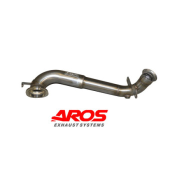 Downpipe en acier inoxydable sans catalyseur Aros Opel Corsa F 1.2 (100/130 Hp) 2020 PEU208MK2-DP0K