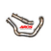 paire de downpipes en acier inoxydable sans catalyseurs + tube avant Aros BMW M3 G80/G81 (480 Hp) 2021-2024 BMWM3M4G8082-2DP0KA