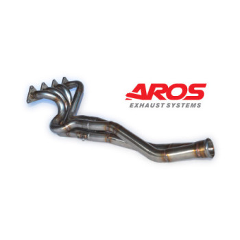 Colector de escape 4-2-1 de acero inoxidable Aros Renault Clio 3 Gruppo R3 (Rally) - RNC3GR3-CLT