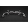 Sistema di scarico completo in acciaio inox con valvola Capristo Audi R8 (Gen2) 2017-2019 02AU00803021