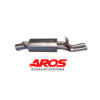 Tramo trasero de acero inoxidable con silenciador Aros Peugeot 306 Maxi (Rally) - PEU306MAX-FNL