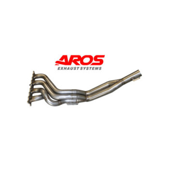 Colector de escape 4-2-1 de acero inoxidable (brida de cabeza a 8 orificios) Aros Peugeot 306 Maxi (Rally) - PEU306MAX-COLL