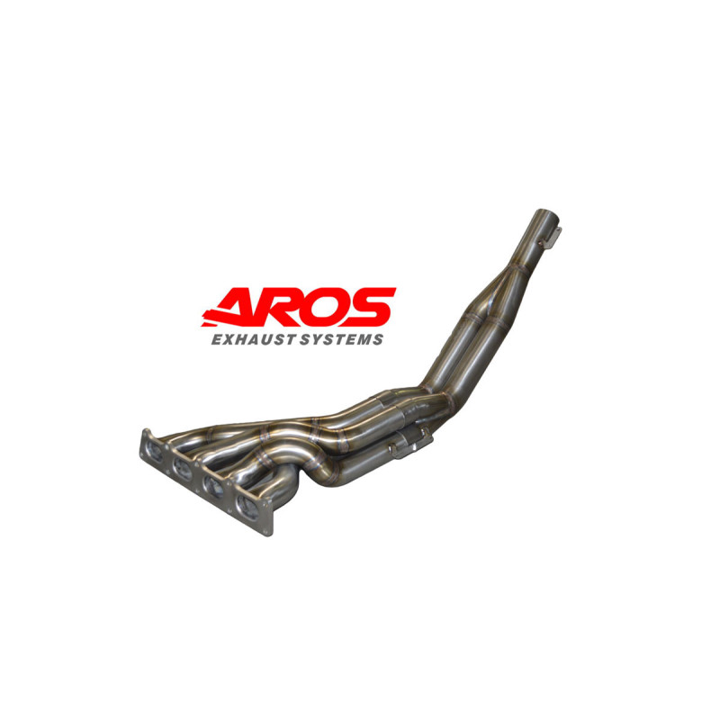 Collecteur d'échappement 4-2-1 culasse RS en inox (bride de tête à 4 trous) Aros Peugeot 306 Maxi (Rally) - PEU306RS-COLL