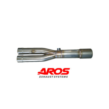 Stainless steel exhaust manifold secondary 2-1 model medium Aros Peugeot 207 S2000 (Rally) - PG207S2-CLTSM