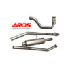 Komplett-Abgasanlage aus 2-in-1 aus Edelstahl Aros Peugeot 205 Rally 1.3 Gruppo A - PG205RGA-ALS1