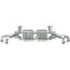 Stainless steel complete exhaust system with valve Capristo Audi R8 (Gen2) 2017-2019 02AU00803021