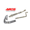 Sistema de escape completo de acero inoxidable con catalizador Aros Citroen C2 R2 MAX (Rally) - CTC2R2M-ALK1