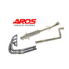 Komplett-Abgasanlage aus Edelstahl ohne Katalysator Aros Citroen C2 R2 MAX (Rally) - CTC2R2M-ALK0