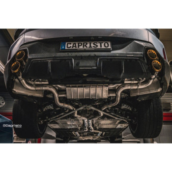Système d'échappement complet avec valve et embouts Wicrom Capristo BMW XM 2023-2026 02BM13403001-B