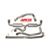 Komplett-Abgasanlage aus Edelstahl Aros Lancia Delta HF Integrale 2.0 8V-16V 1988-1993 LNDHF20I-AL3S60