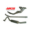 Sistema di scarico completo in acciaio inox Aros Fiat 131 Abarth 8V 1978-1981 FT131A8V-ALS