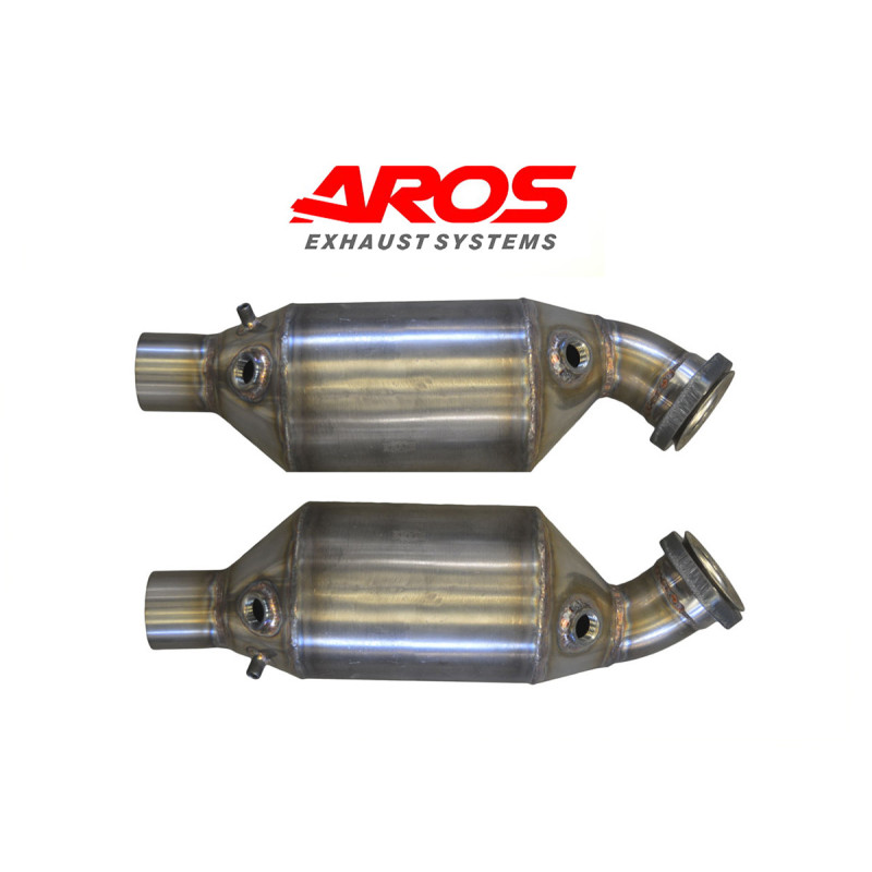 Tramos catalizadores de acero inoxidable Aros Ferrari F355 1994-2000 FERR355CAT2K