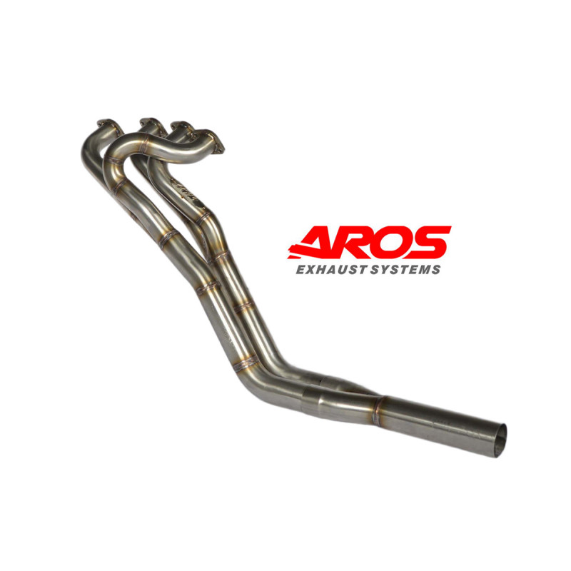 Collettore di scarico 4-2-1 in acciaio inox Aros Alfa Romeo 1750/2000 GTAm (pedaliera alta) 1970-1971 ARGGTAM-CLT