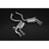 Carbon fibre complete exhaust system with valve and exhaust tips Capristo BMW X5/6M (F15/16) 2013-2018 02BM10203006-B