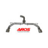 Tramo trasero de acero inoxidable sin silenciador Aros VW Golf 8 GTI 2.0 (245/300 Hp) 2020 VWGOLF8GTI-FNLPL