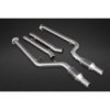 Sistema di scarico completo in acciaio inox con catalizzatori 200 celle Capristo BMW X3M (G01/97) 2018-2024 02BM12503001-B