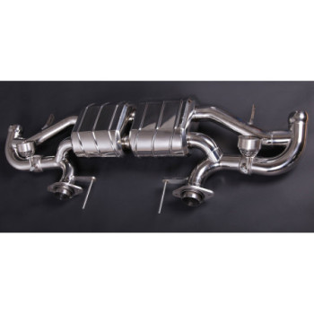 Silencieux arrière en acier inoxydable avec valve Capristo Aston Martin Vantage V12 Zagato (AM11) 2011-2012 02AM05003001