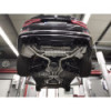 Sistema di scarico completo in acciaio inox con catalizzatori 200 celle Capristo BMW X3M (G01/97) 2018-2024 02BM12503001-B