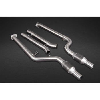 Système d'échappement complet avec valve, remplacement OPF et embouts en carbone Capristo BMW X3M (G01/97) 2018-2024