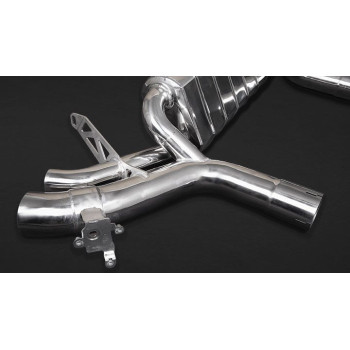 Stainless steel complete exhaust system with valve Capristo BMW M850i (G14/15) 2019-2026 02BM11603001