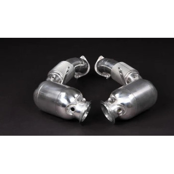 Stainless steel sports catalytic converters Capristo BMW M850i (G14/15) 2019-2026 02BM11603021
