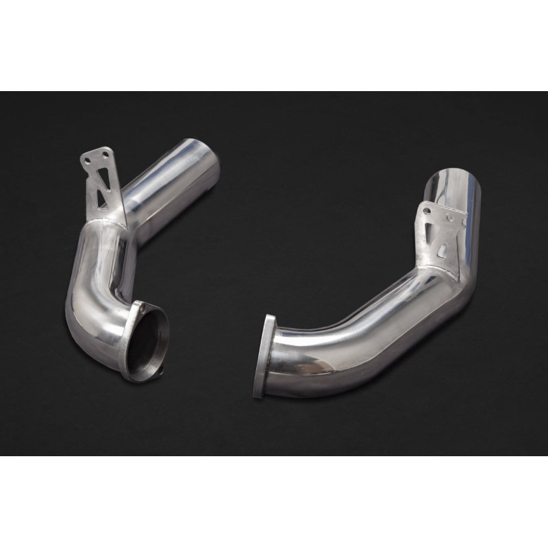 Tubi elimina OPF/GPF in acciaio inox Capristo BMW M850i (G14/15) 2019-2026 02BM11603002