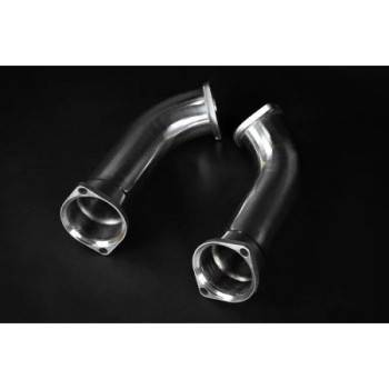 Tubi elimina catalizzatori secondari in acciaio inox Capristo BMW M8 Gran Coupe (F93) Facelift 2022-2026 02BM11603018