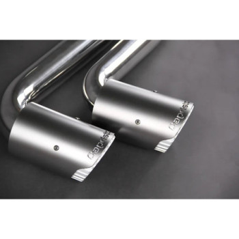 Stainless complete exhaust system with valve OPF and catalytic converters 200-cell Capristo BMW M8 Gran Coupe (F93) 2019-2021