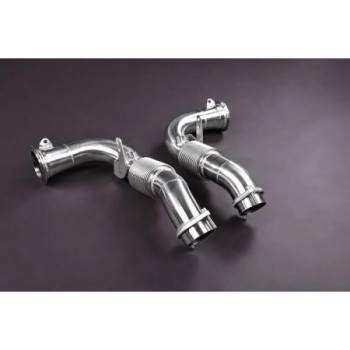 Downpipe decatalizzatori in acciaio inox Capristo BMW M8 Gran Coupe (F93) 2019-2021 02BM11603011