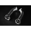Stainless steel decat pipes secondary Capristo BMW M8 Gran Coupe (F93) 2019-2021 02BM11603018