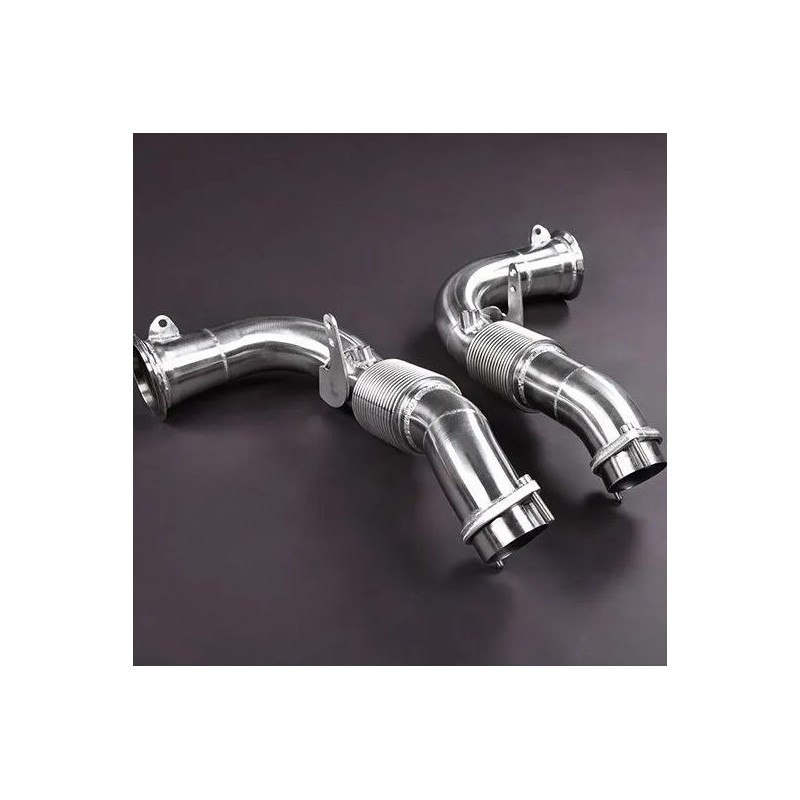Catalizzatori sportivi in acciaio inox Capristo BMW M8 (F91/92) 2019-2026 02BM11603007