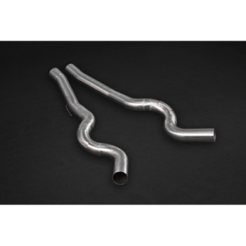 Tubos de supresión de los catalizadores de acero inoxidable Capristo BMW M6 (F12/13) 2012-2018 02BM03803013