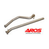 Tramo central de acero inoxidable sin silenciador Aros Suzuki Swift Sport 1.4 (140 Hp) 2018 SZKSW14-CNT0S